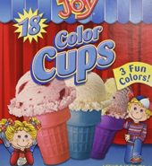 Joy Color Cups 18 Count 2.63oz #1218