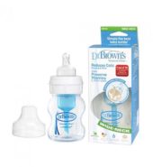 DR Brown Natural Flow Wind Neck Baby Bottle 120ml