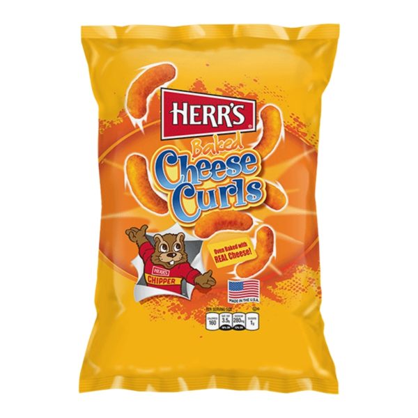 Herrs Cheese Curls Cheesy Cheese 7oz