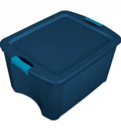 Sterilite Ultra 18 Gallon Blue Storage Box 1ct