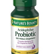 Nat Bounty Tabs Acidophilus Prob 120’s