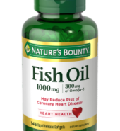 Nature’s Bounty Fish Oil 1000mg 145ct