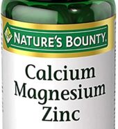 Nat Bounty Caplets Cal Magn Zinc 100s