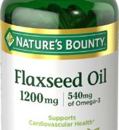 Nature’s Bounty Flaxseed Oil 1200mg 125ct