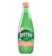 Perrier Pink Grapefruit Carbonated Water 500ml