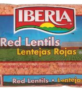 Iberia Red Lentils Dried 340g