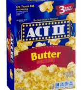 Act 11 Micro P/Corn Butter 3pk 8.25oz