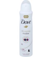 Dove Deo Dry Spray Clear Finish 3.8oz