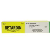 Retardin Cream Desensitising 15g
