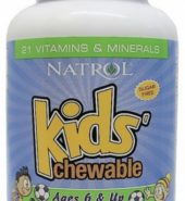 Natrol Kids Chewable 6&Up Orange 60’s