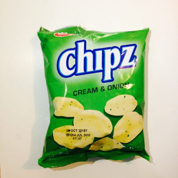 Holiday Chipz Ridged Cream & Onion 27g