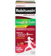 Robitussin Ped Cough&Cold Long Act 4oz