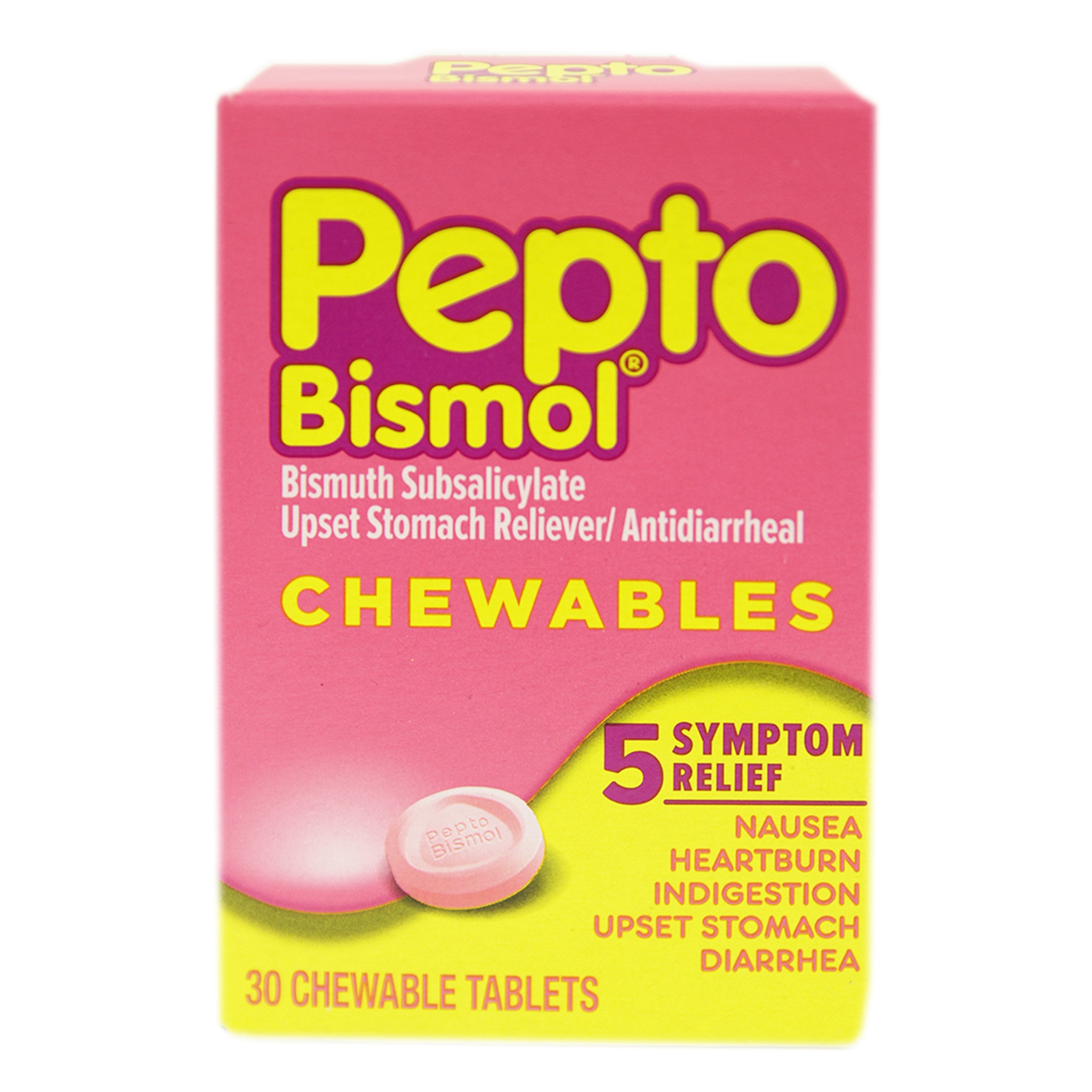 Pep bismol tablets chewable original 30s massy stores guyana