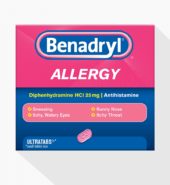 Benadryl Tablets Ultra Allergy 24’s