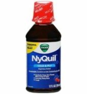 NYQUIL LIQUID COLD AND FLU CHERRY 12 OZ