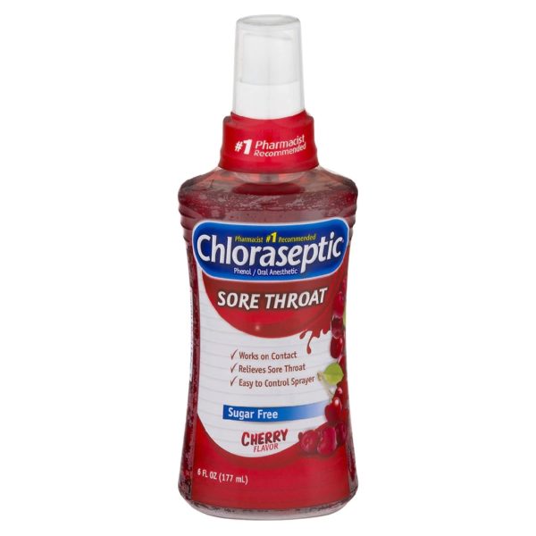 Chloraseptic Spray Throat Cherry 6oz