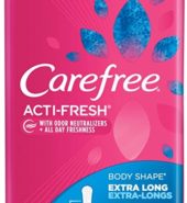 Carefree Pantyliner Body Shape Long 92s