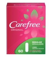 Carefree Pantiliners Orig Fresh Scent 60