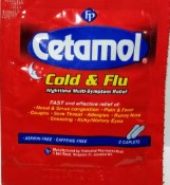 CETAMOL COLD&FLU N/TIME 1PK