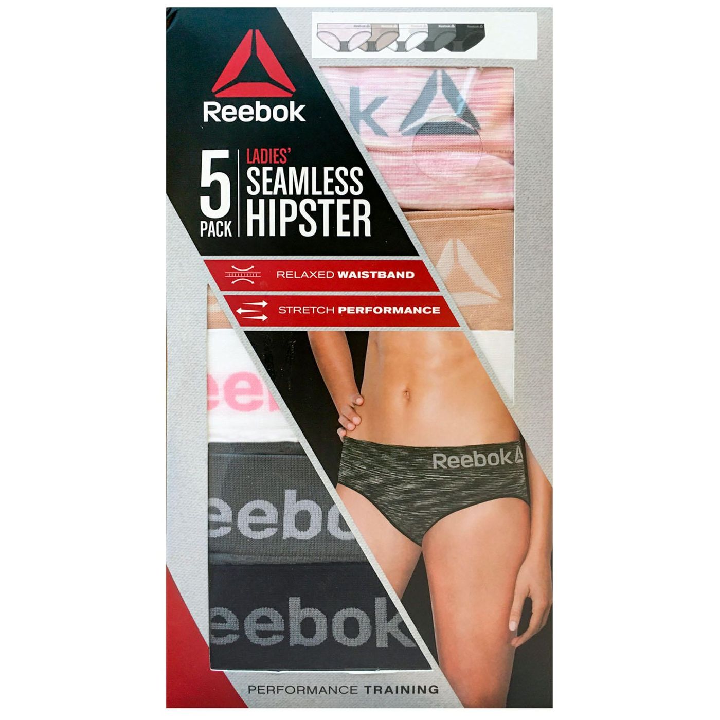 REEBOK LADIES SEAMLESS HIPSTER ASSORT – Massy Stores Guyana