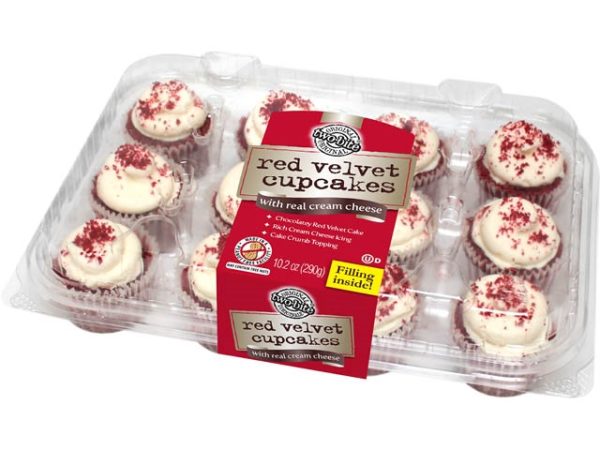 Give & Go Cake Red Velvet Two Bite 12"s