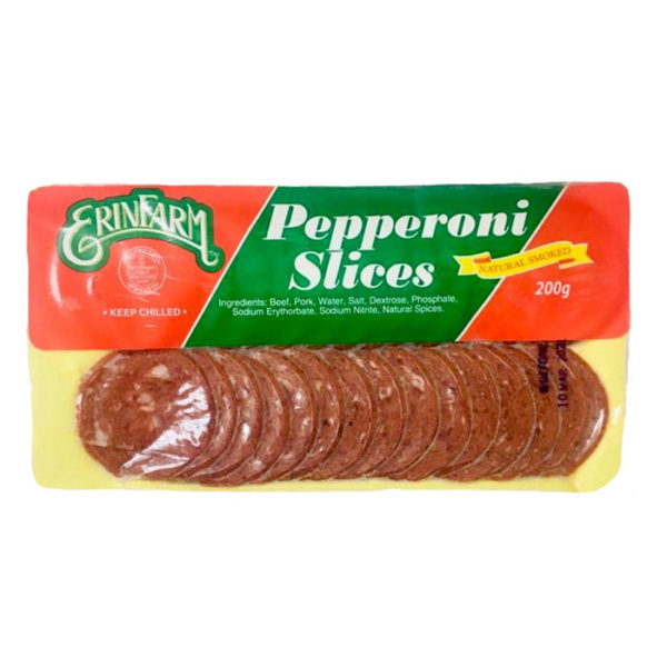 ERIN FARMS SLICED PEPPERONI 200G