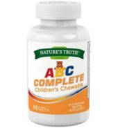 NATURES TRUTH ABC COMPLETE KIDS CHEWABLE M/V 60CT