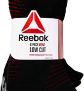 Reebok Mens Low Cut Socks 8ct