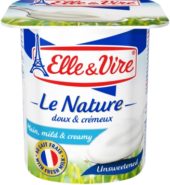 Elle & VireYogurt Plain Unswt 125g