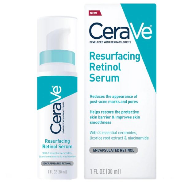 Cerave Resurfacing Retinol Serum 1 FL OZ