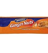 Mcvities Biscuits Ginger Nuts 250gr