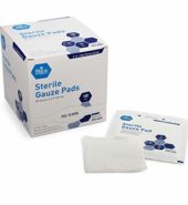 FITZROY STERILE GAUZE PADS 100CT