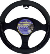 Good Year Steering Wheel Cover Black 1ct