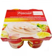 Pascual Strawberry Banana Yogurt 4ct