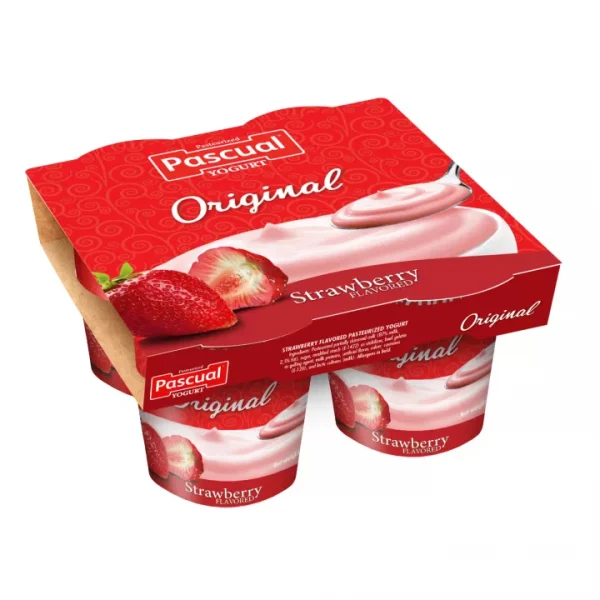 Pascual Strawberry Yogurt 4ct