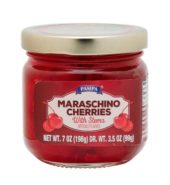 Pampa Maraschino Cherry With Stems 7oz