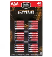 BJ AAA Alkaline Battery 48pk