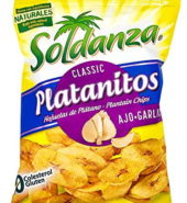 Soldanza Garlic Plantain Chip