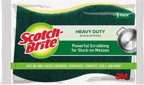 Scotch Brite Sponge 8 Shape Kitchen Scru