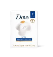 Dove Soap White 2x4oz