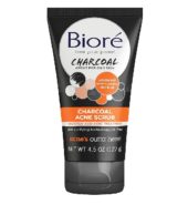 Biore Scrub Charcoal Acne 4.5oz