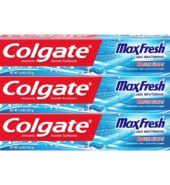 Colgate Tpaste Max Fresh Cool Mint 3x6oz