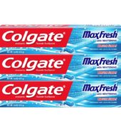 Colgate Tpaste Max Fresh Cool Mint 3x6oz