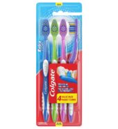 Colgate Plus Toothbrushes Ex Clean 4pk