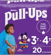 Huggies Pull Ups Boys 3T-4T 32-40lb 20’s