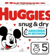 Huggies Diapers S5 Snug & Dry 76’s