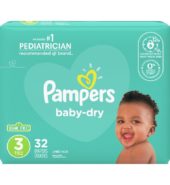 Pampers Diapers Baby Dry S3 Jumbo 32’s