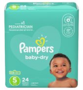 Pampers Diapers Baby Dry #5 24’s