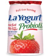 La Yogurt Orginal Strawberry 6oz
