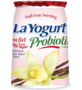 La Yogurt Orginal Vanilla 6oz